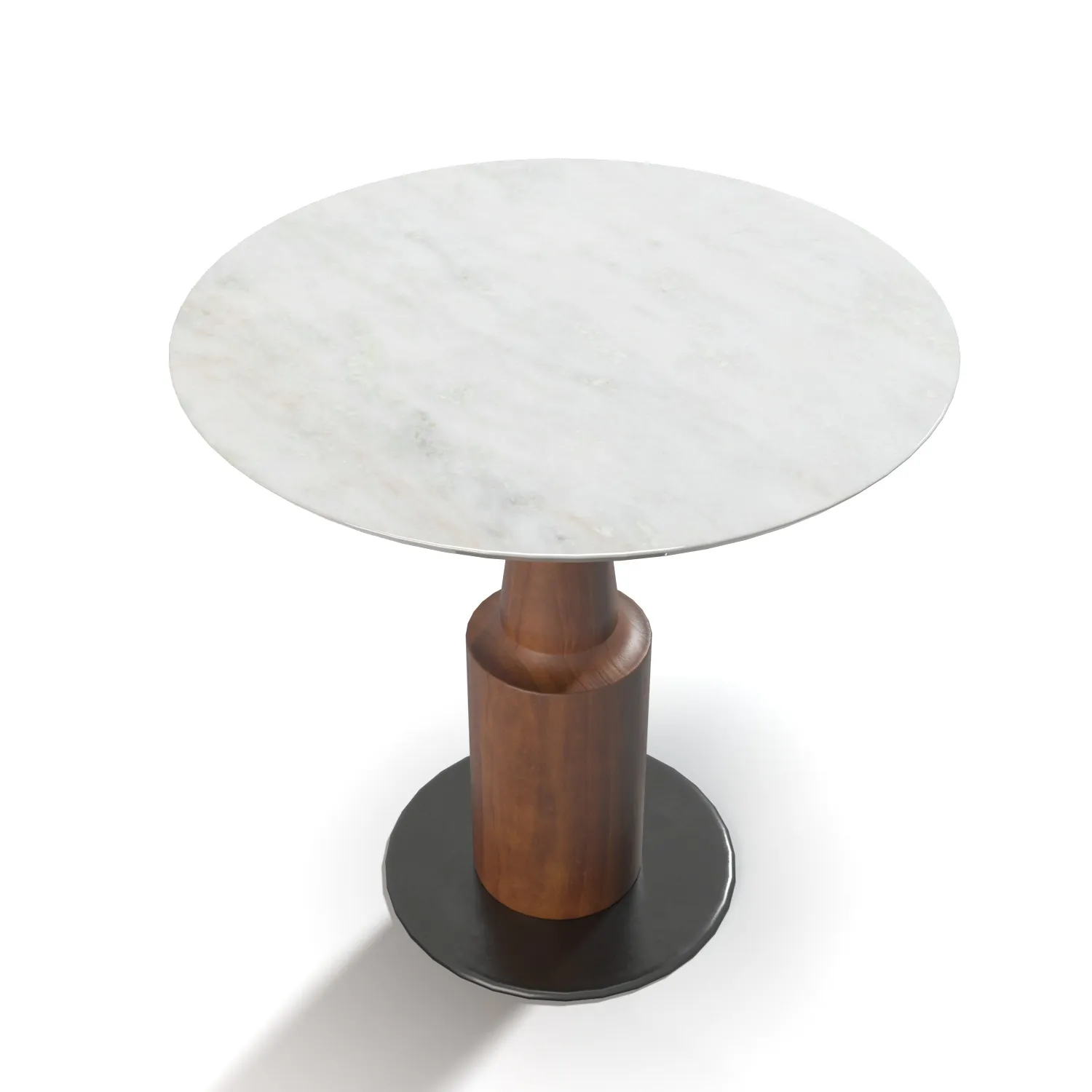 Twirl Dining Table PBR 3D Model_04
